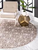 245cm x 245cm Uptown Round Rug thumbnail image 1