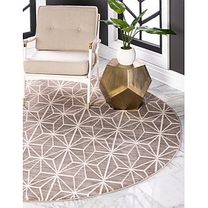 Unique Loom 8' x 8' Uptown Collection by Ji...