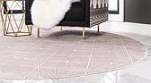Jill Zarin 8' x 8' Uptown Collection Round Rug thumbnail
