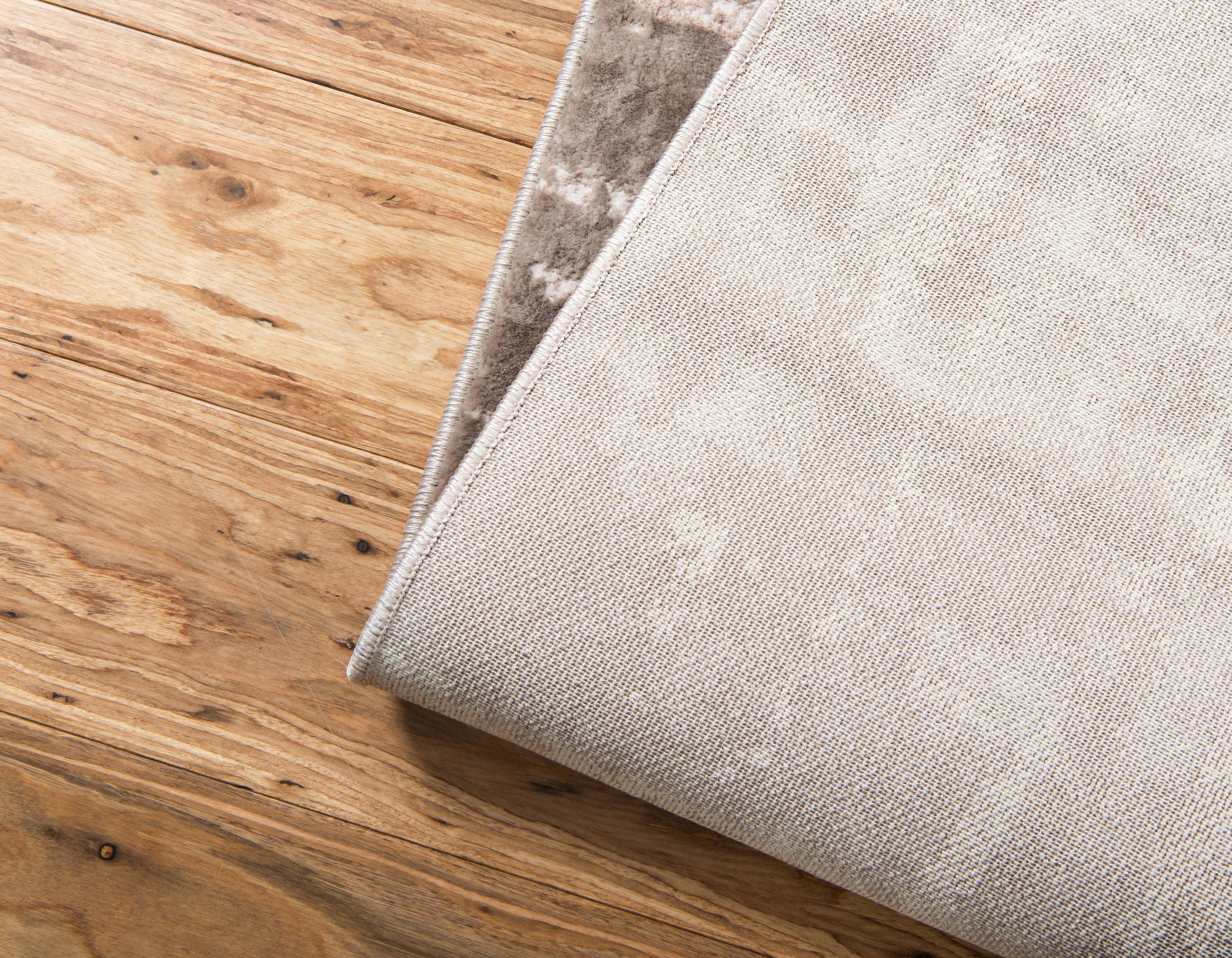 Light Brown Jill Zarin 5' x 8' Uptown Collection Rug Area Rugs