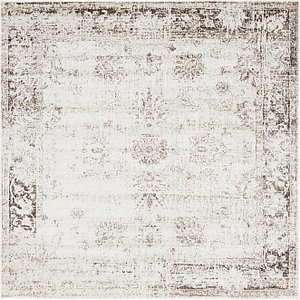 Unique Loom 8' x 8' Sofia Square Rug