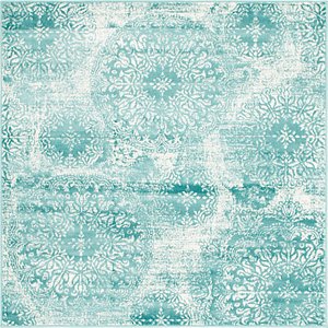Unique Loom 6' x 6' Sofia Square Rug