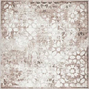 Unique Loom 8' x 8' Sofia Square Rug