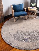 8' x 8' Oxfordshire Round Rug thumbnail image 1
