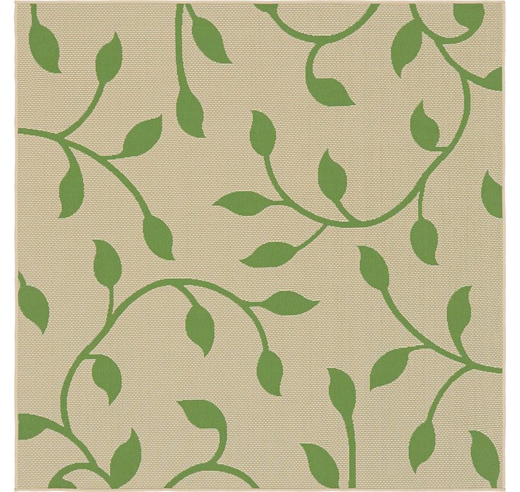 6' x 6' Outdoor Botanical Squar...