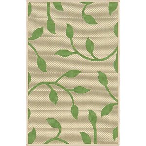 Unique Loom 2' 2 x 3' Outdoor Botanical Rug