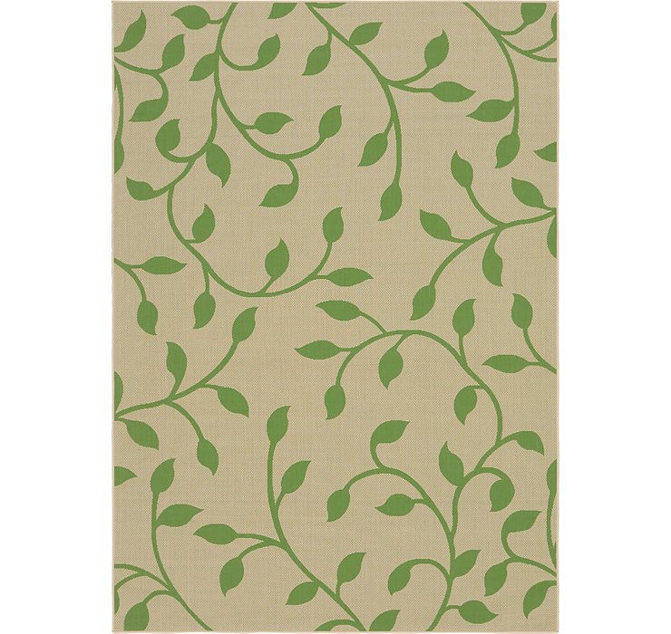 8' x 11' 4 Outdoor Botanical Rug