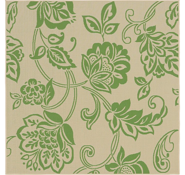 6' x 6' Outdoor Botanical Squar...
