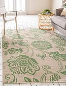 9' x 12' Outdoor Botanical Rug thumbnail