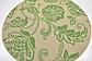6' x 6' Outdoor Botanical Round Rug thumbnail
