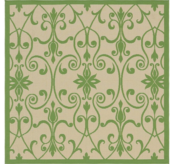 6' x 6' Outdoor Botanical Squar...