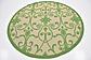 6' x 6' Outdoor Botanical Round Rug thumbnail