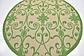 6' x 6' Outdoor Botanical Round Rug thumbnail