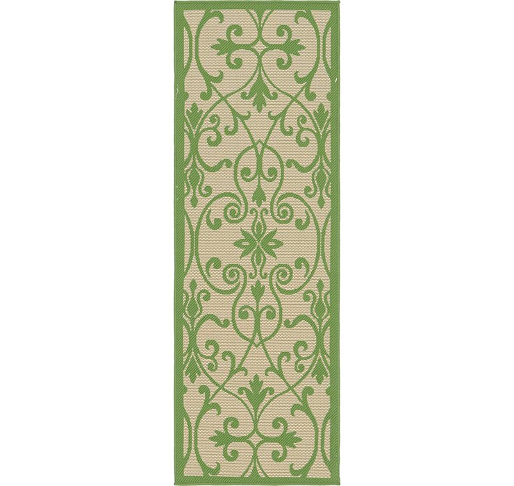 2' 2 x 6' Outdoor Botanical Runne...