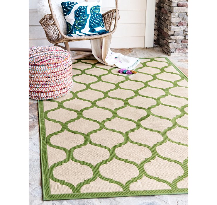 7' x 10' Outdoor Trellis Rug