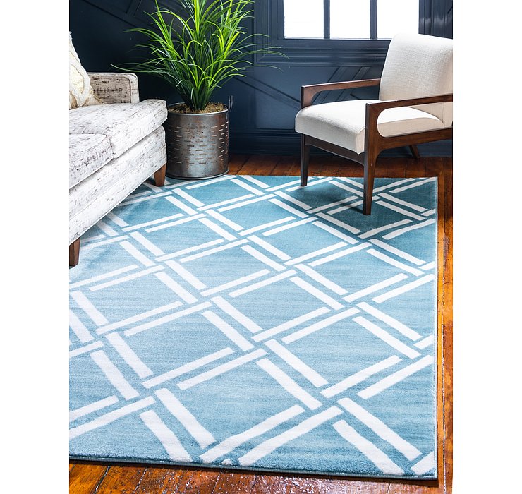 5' 4 x 7' 6 Trellis Rug