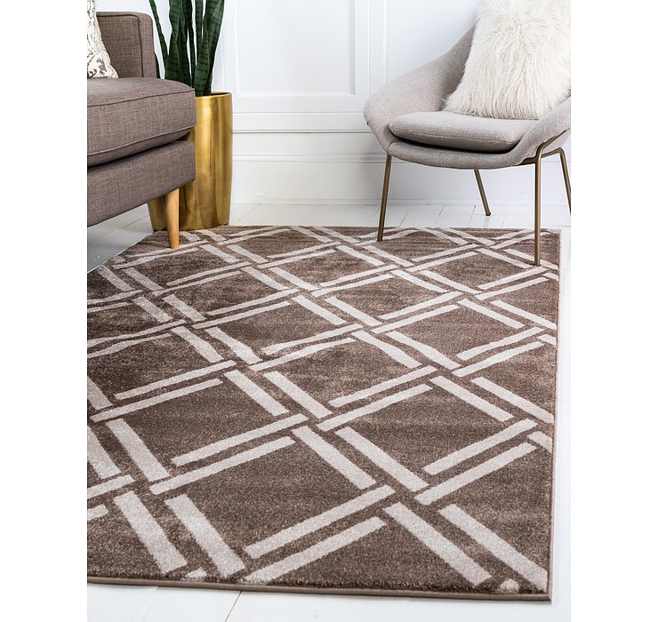 5' 3 x 7' 7 Lattice Rug