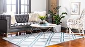 5' 3 x 7' 7 Lattice Rug thumbnail