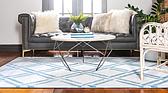 5' 3 x 7' 7 Lattice Rug thumbnail