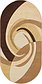 Unique Loom 3' 4 x 6' 7 Reproduction Gabbeh Oval Rug thumbnail image 1