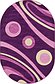 5' x 7' 7 Reproduction Gabbeh Oval Rug thumbnail image 1