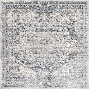 Unique Loom 7' x 7' Chateau Square Rug