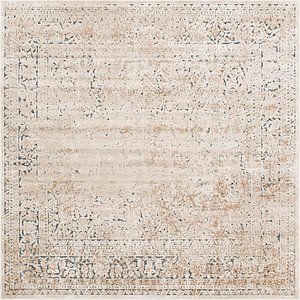Unique Loom 7' x 7' Chateau Square Rug
