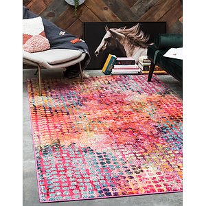 Unique Loom 5' x 8' Chromatic Rug