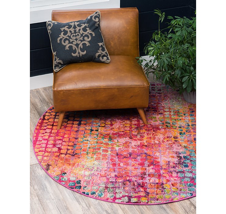 8' x 8' Spectrum Round Rug