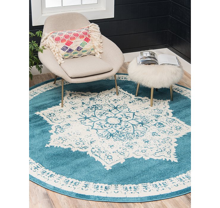 8' x 8' Venice Round Rug