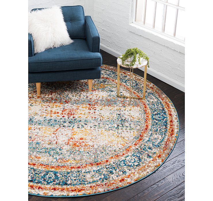 4' x 4' Venice Round Rug