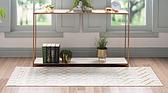 2' x 6' Marilyn Monroe™ Glam Trellis Runner Rug thumbnail
