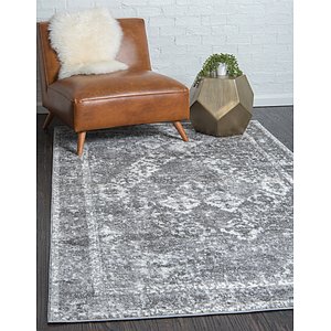 Unique Loom 4' x 6' Rosso Rug