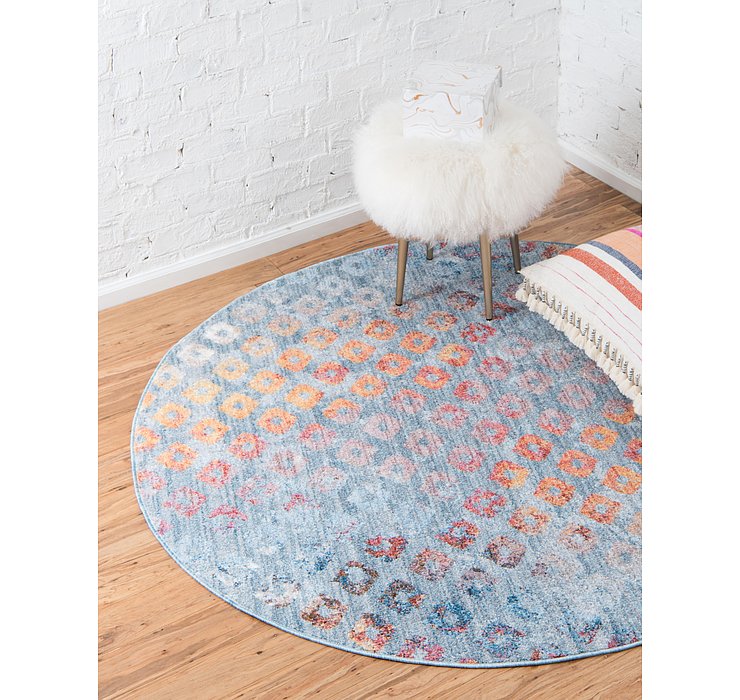 6' x 6' Prism Round Rug