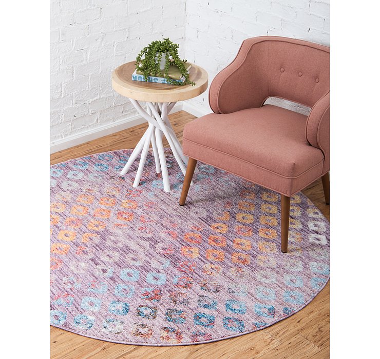 3' 3 x 3' 3 Prism Round Rug