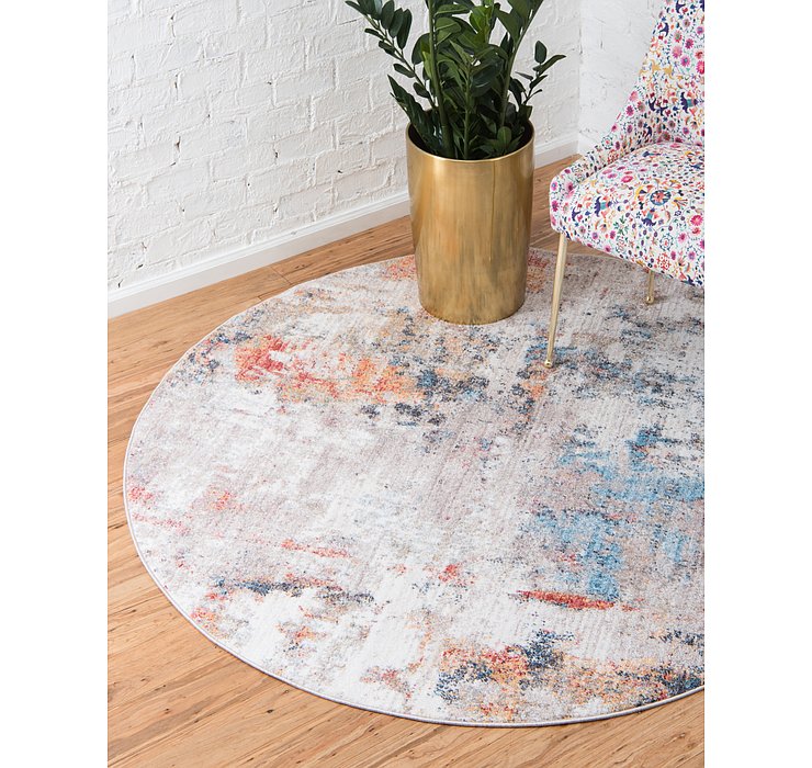 3' 3 x 3' 3 Andromeda Round Rug