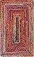 3' 3 x 5' Braided Chindi Rug thumbnail image 9