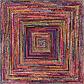 8' x 8' Braided Chindi Square Rug thumbnail