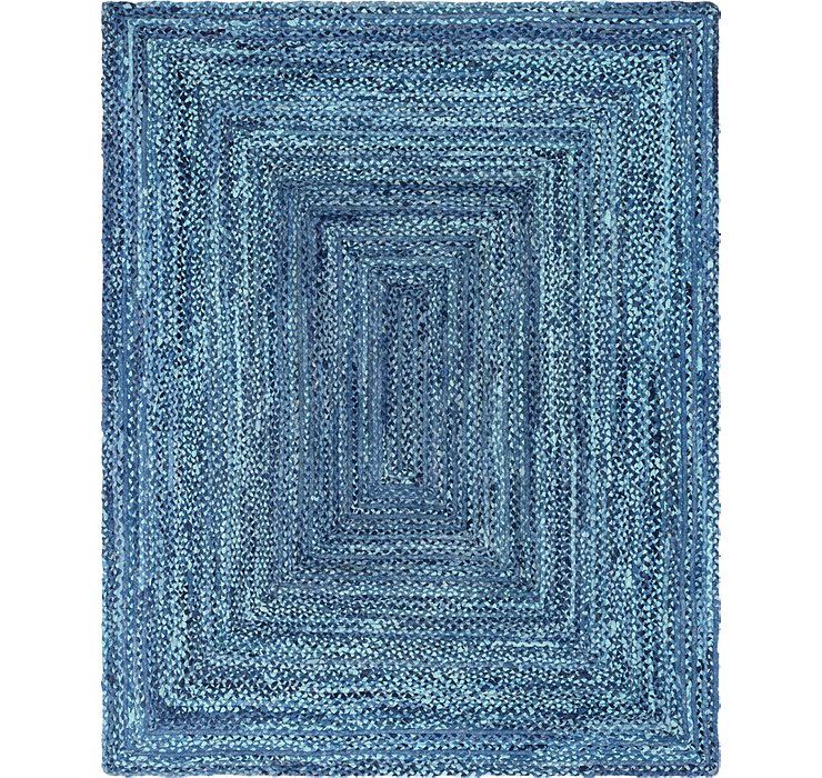 8' x 10' Braided Chindi Rug