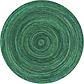 8' x 8' Braided Chindi Round Rug thumbnail