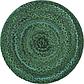 3' 3 x 3' 3 Braided Chindi Round Rug thumbnail
