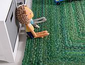 5' x 8' Braided Chindi Rug thumbnail