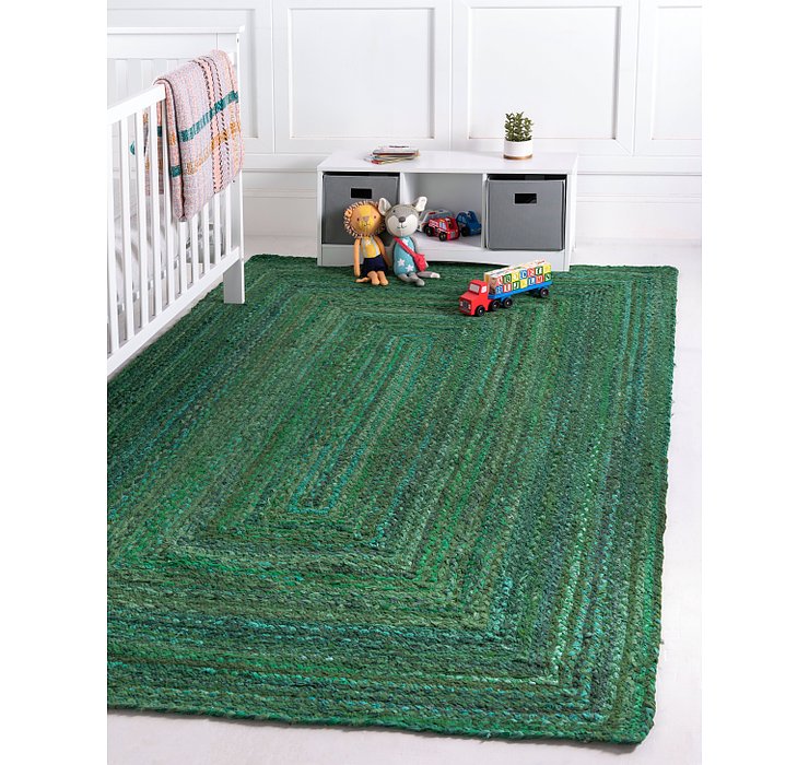 6' x 9' Braided Chindi Rug
