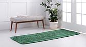 2' 6 x 6' 1 Braided Chindi Runner Rug thumbnail