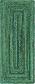 2' 6 x 6' 1 Braided Chindi Runner Rug thumbnail