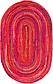 5' x 8' Braided Chindi Oval Rug thumbnail