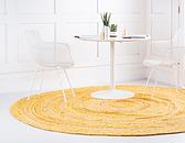 8' x 8' Braided Chindi Round Rug thumbnail