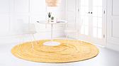 8' x 8' Braided Chindi Round Rug thumbnail