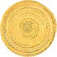 3' 3 x 3' 3 Braided Chindi Round Rug thumbnail