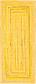 2' 6 x 6' Braided Chindi Runner Rug thumbnail